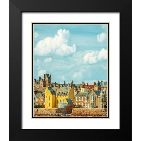 Somewhere In Scotland Black Modern Wood Framed Art Print with Double Matting by Van de Goor, Lars