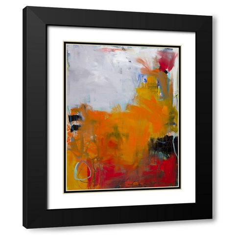 Seer Black Modern Wood Framed Art Print with Double Matting by Wakefield, Martha