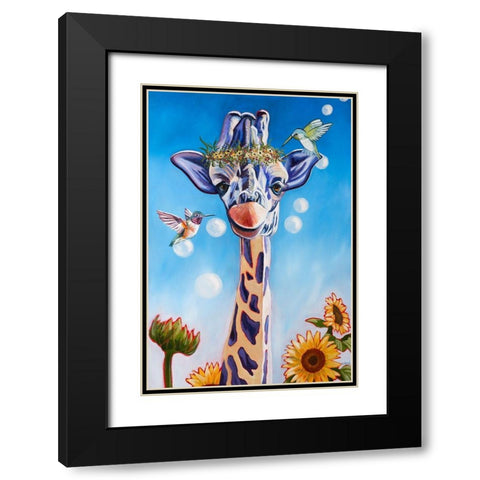 Friends In High Places Black Modern Wood Framed Art Print with Double Matting by Wronski, Kathryn