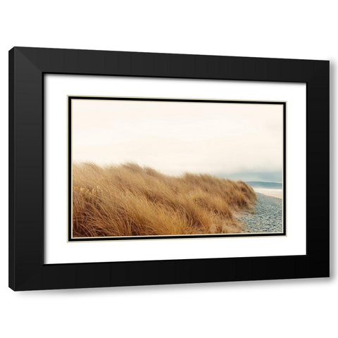 White Oceans 11 Black Modern Wood Framed Art Print with Double Matting by Winstanley, Ian