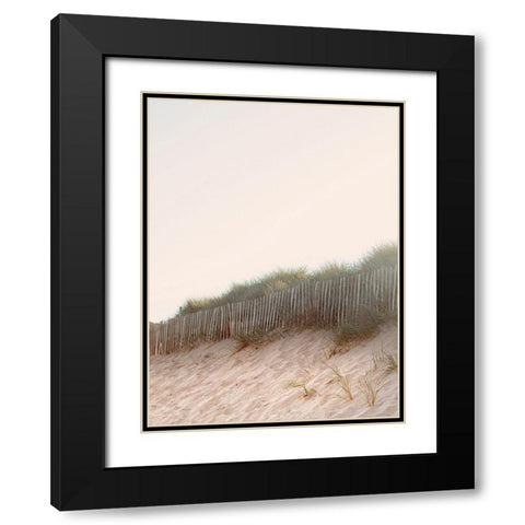 White Oceans 55 Black Modern Wood Framed Art Print with Double Matting by Winstanley, Ian