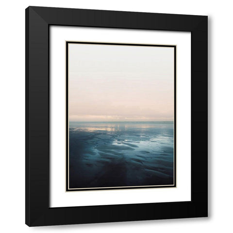 Ocean 29 Black Modern Wood Framed Art Print with Double Matting by Winstanley, Ian