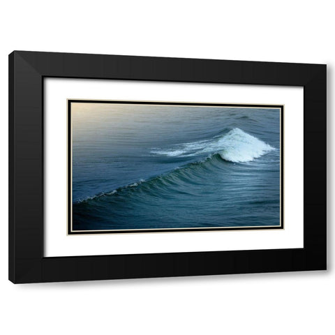 Ocean 2 Black Modern Wood Framed Art Print with Double Matting by Winstanley, Ian