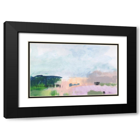 In The Desert Quiet 3 Black Modern Wood Framed Art Print with Double Matting by Weiss, Jan