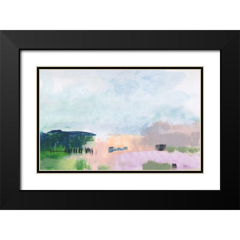In The Desert Quiet 3 Black Modern Wood Framed Art Print with Double Matting by Weiss, Jan