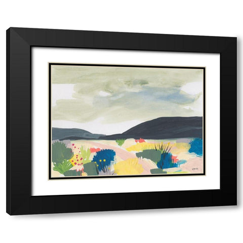 Take Root In The Arid Soil 1 Black Modern Wood Framed Art Print with Double Matting by Weiss, Jan