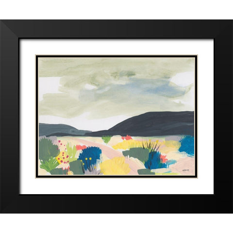 Take Root In The Arid Soil 1 Black Modern Wood Framed Art Print with Double Matting by Weiss, Jan