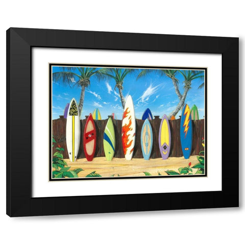 Back to Back Champions Black Modern Wood Framed Art Print with Double Matting by Westmoreland, Scott