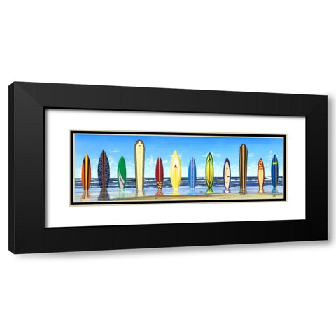 Board Stiff Black Modern Wood Framed Art Print with Double Matting by Westmoreland, Scott