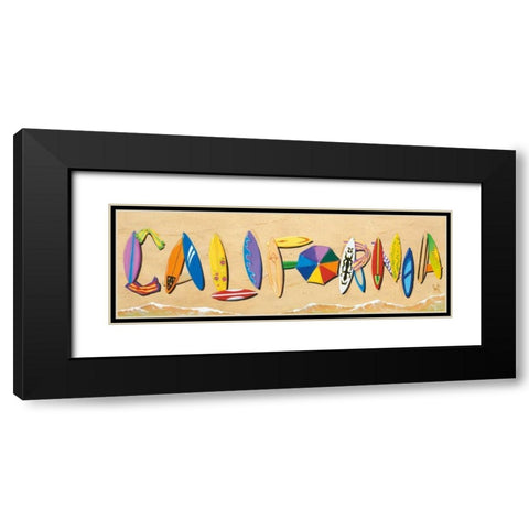 California Black Modern Wood Framed Art Print with Double Matting by Westmoreland, Scott