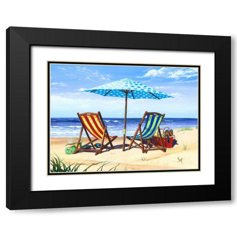 Made in the Shade Black Modern Wood Framed Art Print with Double Matting by Westmoreland, Scott