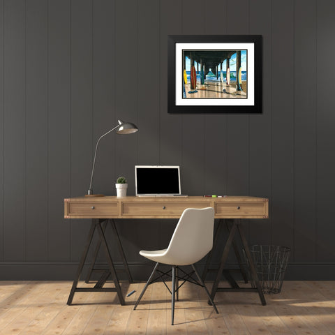Pier Group Black Modern Wood Framed Art Print with Double Matting by Westmoreland, Scott