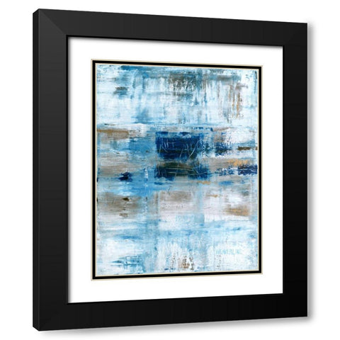 Heaven Black Modern Wood Framed Art Print with Double Matting by Weaverling, Julie