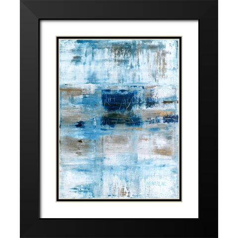 Heaven Black Modern Wood Framed Art Print with Double Matting by Weaverling, Julie
