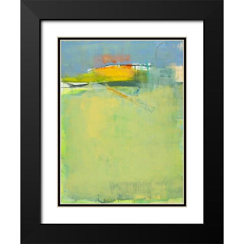 If I Leave You Now Black Modern Wood Framed Art Print with Double Matting by Wakefield, Martha