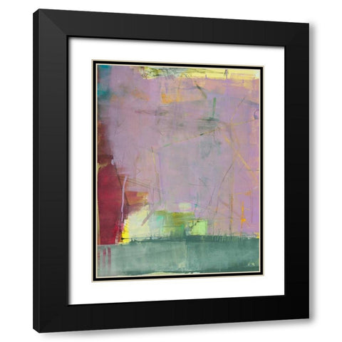 You Only Just Arrived  Black Modern Wood Framed Art Print with Double Matting by Wakefield, Martha