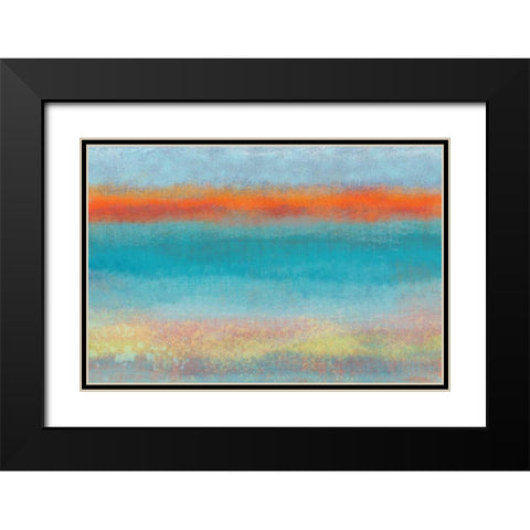 Country Sky 1 Black Modern Wood Framed Art Print with Double Matting by Weiss, Jan