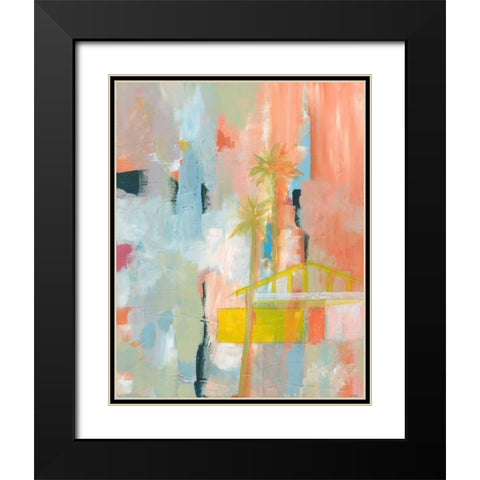 Desert Living 1 Black Modern Wood Framed Art Print with Double Matting by Weiss, Jan