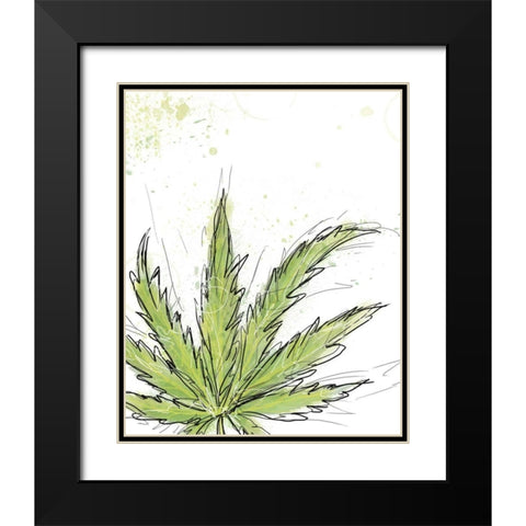 Train Wreck Black Modern Wood Framed Art Print with Double Matting by Weiss, Jan