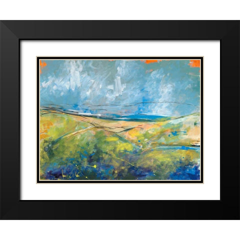 Early Springs Days Black Modern Wood Framed Art Print with Double Matting by Weiss, Jan