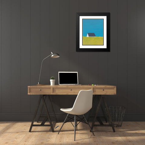 Its a Farmhouse Black Modern Wood Framed Art Print with Double Matting by Weiss, Jan