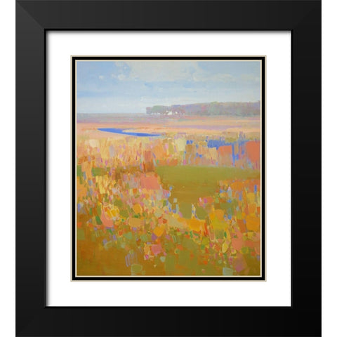 Fall Black Modern Wood Framed Art Print with Double Matting by Yeremyan, Vahe