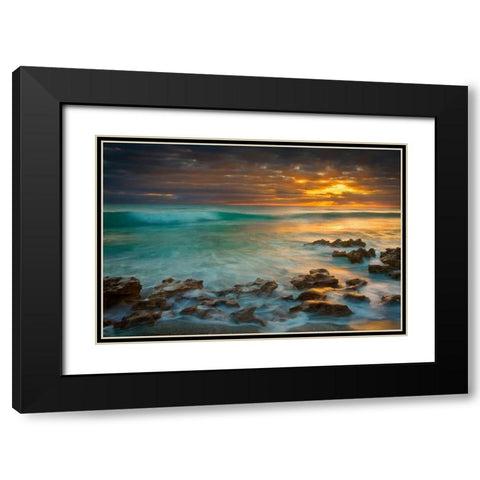 Timeless Black Modern Wood Framed Art Print with Double Matting by Zephyr, Patrick
