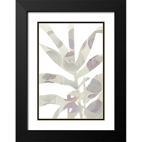 Inspired By Nature No. 1 Black Modern Wood Framed Art Print with Double Matting by Zinna, Lisa