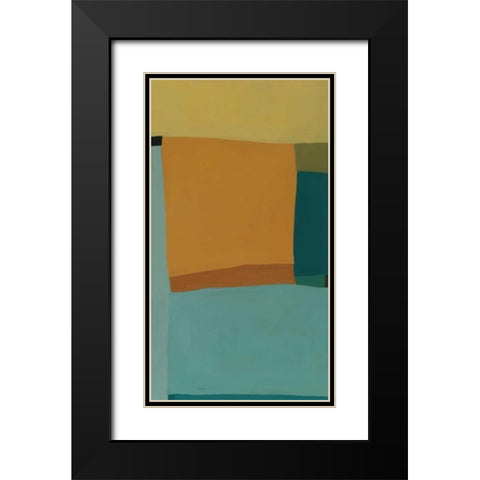 At the Beach II Black Modern Wood Framed Art Print with Double Matting by Zinn, Tamar