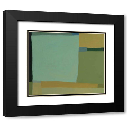 Lorettas View 4 Black Modern Wood Framed Art Print with Double Matting by Zinn, Tamar