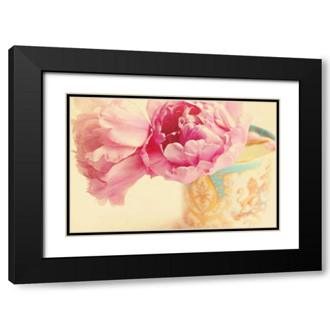 Elegant Vase Black Modern Wood Framed Art Print with Double Matting by Gardner, Sarah