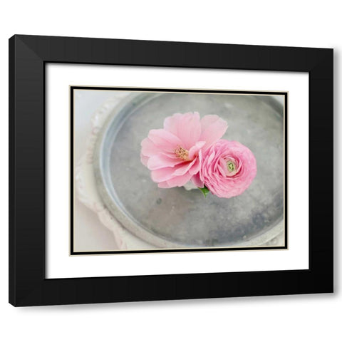A Captivating Pair Black Modern Wood Framed Art Print with Double Matting by Gardner, Sarah