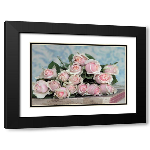 A Gift for Captivation Black Modern Wood Framed Art Print with Double Matting by Gardner, Sarah