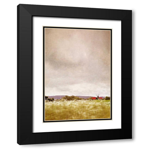 Strength of the Wind Black Modern Wood Framed Art Print with Double Matting by Gardner, Sarah