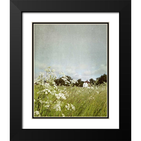 In the Pasture Black Modern Wood Framed Art Print with Double Matting by Gardner, Sarah