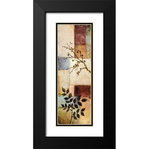Through the Seasons III Black Modern Wood Framed Art Print with Double Matting by Marcon, Michael