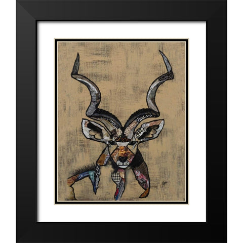 Serengeti Wildlife I Black Modern Wood Framed Art Print with Double Matting by Ritter, Gina
