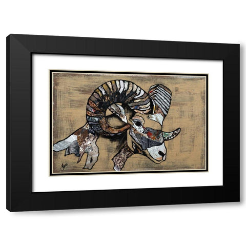 Serengeti Wildlife III Black Modern Wood Framed Art Print with Double Matting by Ritter, Gina