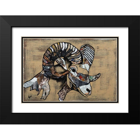 Serengeti Wildlife III Black Modern Wood Framed Art Print with Double Matting by Ritter, Gina