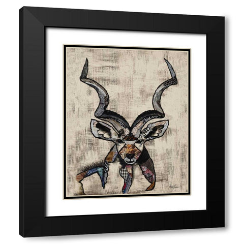 Serengetti Wildlife I Black Modern Wood Framed Art Print with Double Matting by Ritter, Gina