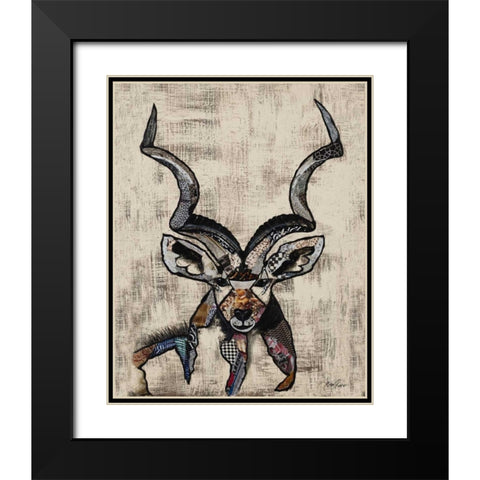 Serengetti Wildlife I Black Modern Wood Framed Art Print with Double Matting by Ritter, Gina