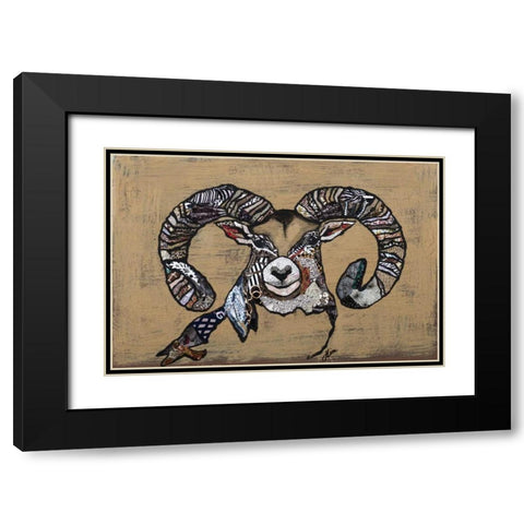 Serengeti Wildlife IV Black Modern Wood Framed Art Print with Double Matting by Ritter, Gina