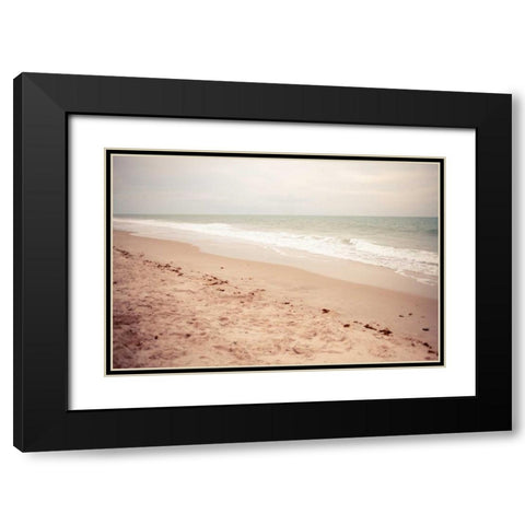 Ocean Air Black Modern Wood Framed Art Print with Double Matting by Bryant, Susan