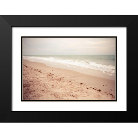 Ocean Air Black Modern Wood Framed Art Print with Double Matting by Bryant, Susan
