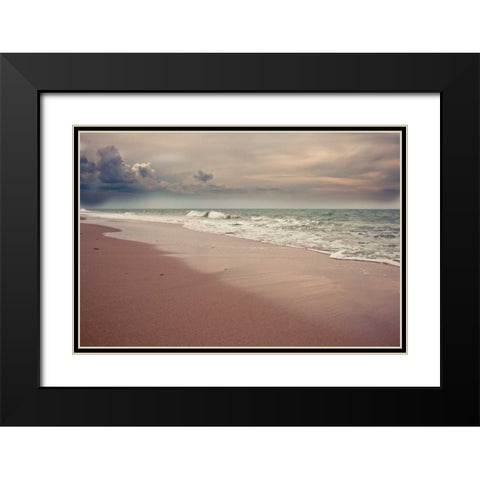 Ocean Afternoon I Black Modern Wood Framed Art Print with Double Matting by Bryant, Susan
