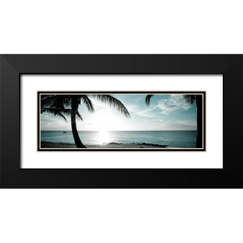 Cool Bimini II Black Modern Wood Framed Art Print with Double Matting by Bryant, Susan