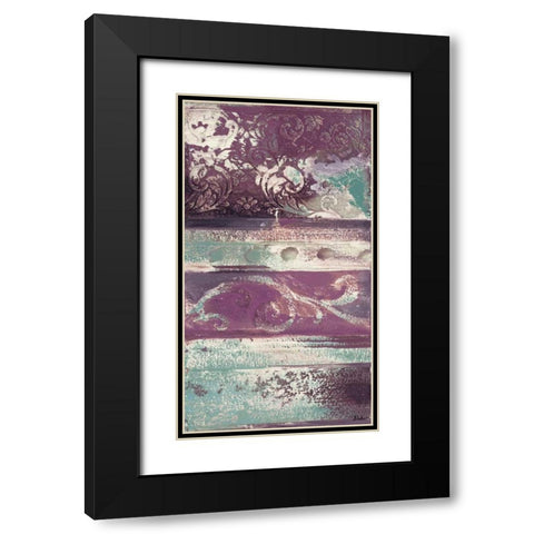 Radiant Sophistication I Black Modern Wood Framed Art Print with Double Matting by Pinto, Patricia