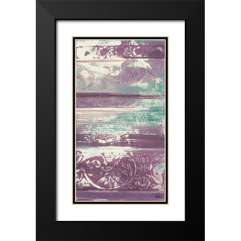 Radiant Sophistication II Black Modern Wood Framed Art Print with Double Matting by Pinto, Patricia