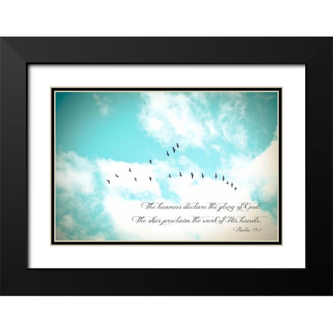 His Hands Black Modern Wood Framed Art Print with Double Matting by Poynter, Kelly