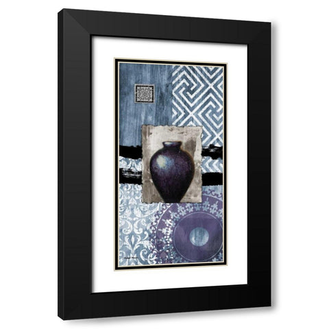 Fall Decorative Black Modern Wood Framed Art Print with Double Matting by Marcon, Michael